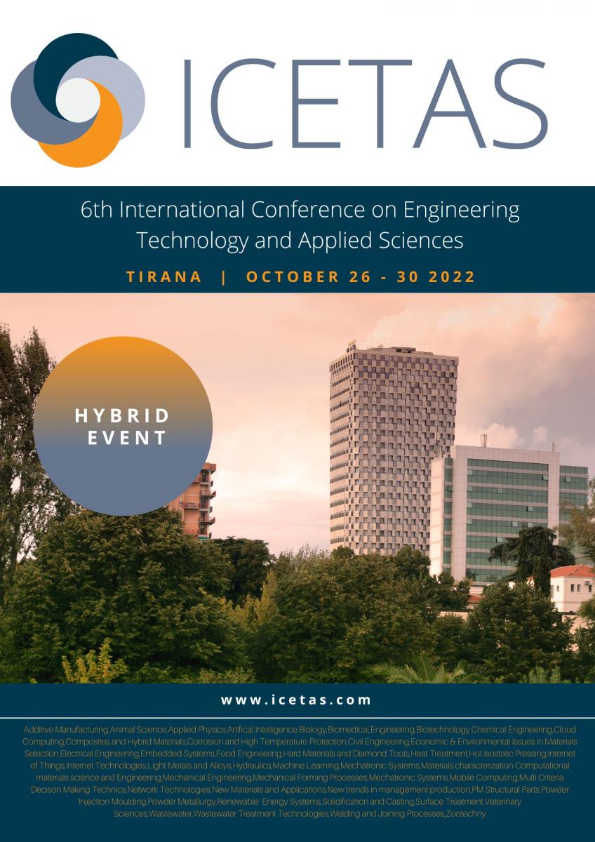 International Conference on Engineering Technology And Applied Sciences